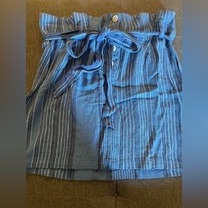 Blue skirt size medium